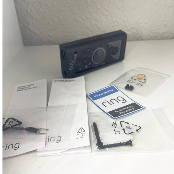 Refurbished Ring Audio/Video Doorbell (wired) Model 5AT3T5 - Picture 6 of 9